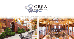 Desktop Screenshot of cbsa-architects.com